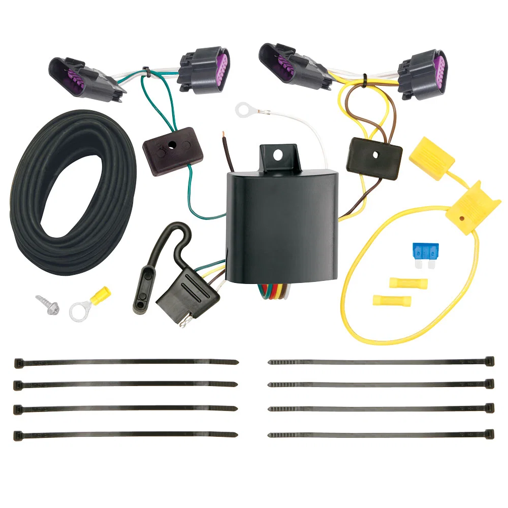 118617 – TEKONSHA Trailer Wiring Connector, Connector Assembly With Upgraded Circuit Protected ModuLite ® Module