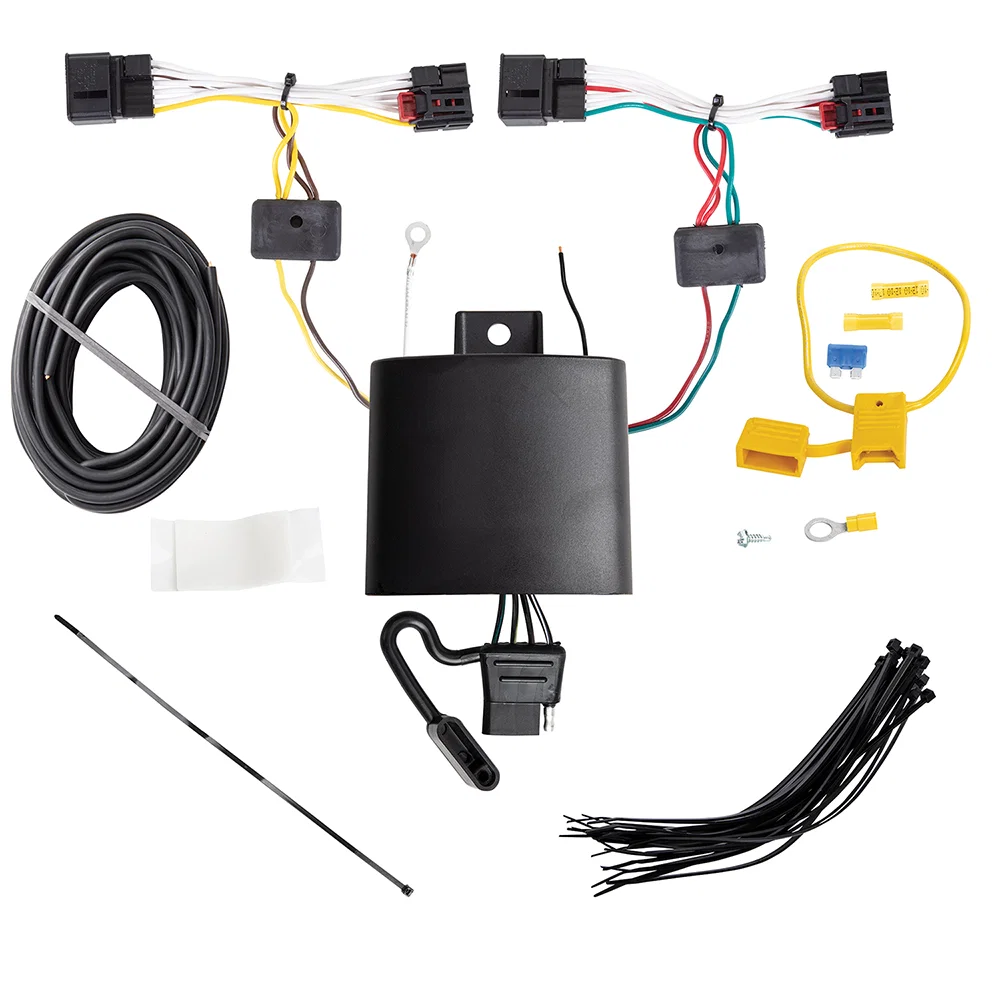 118832 – TEKONSHA Trailer Wiring Connector, T-One Connector Assembly With Upgraded Circuit Protected Modulite HD Modu...