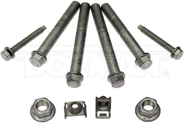 13859 – DORMAN Control Arm Bolt, OE Replacement With 6 Bolts/ 2 Nuts/ 2 Threaded Bracket