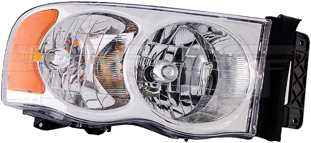1591064 – DORMAN Headlight Assembly, Halogen Bulb 12.8 Volt Clear Lens With Bulb