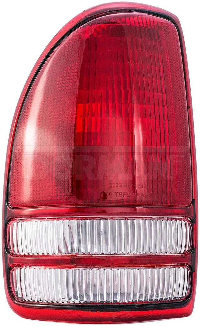 1610464 – DORMAN Tail Light Assembly, Halogen OE Replacement Clear/ Red Lens 12 Volt Single