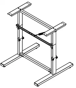 203070 – LIPPERT COMP Table Leg, Fixed Length