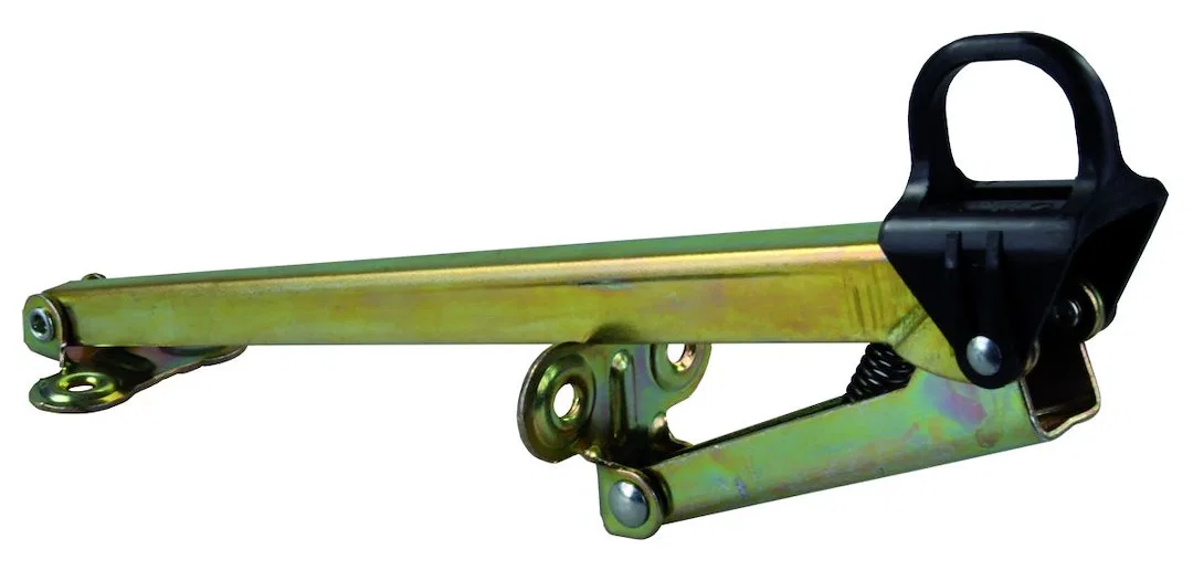 20765 – JR PRODUCTS Table Drop Leaf Support, Spring Loaded With Safety Ring Release 12 Inch Length Single