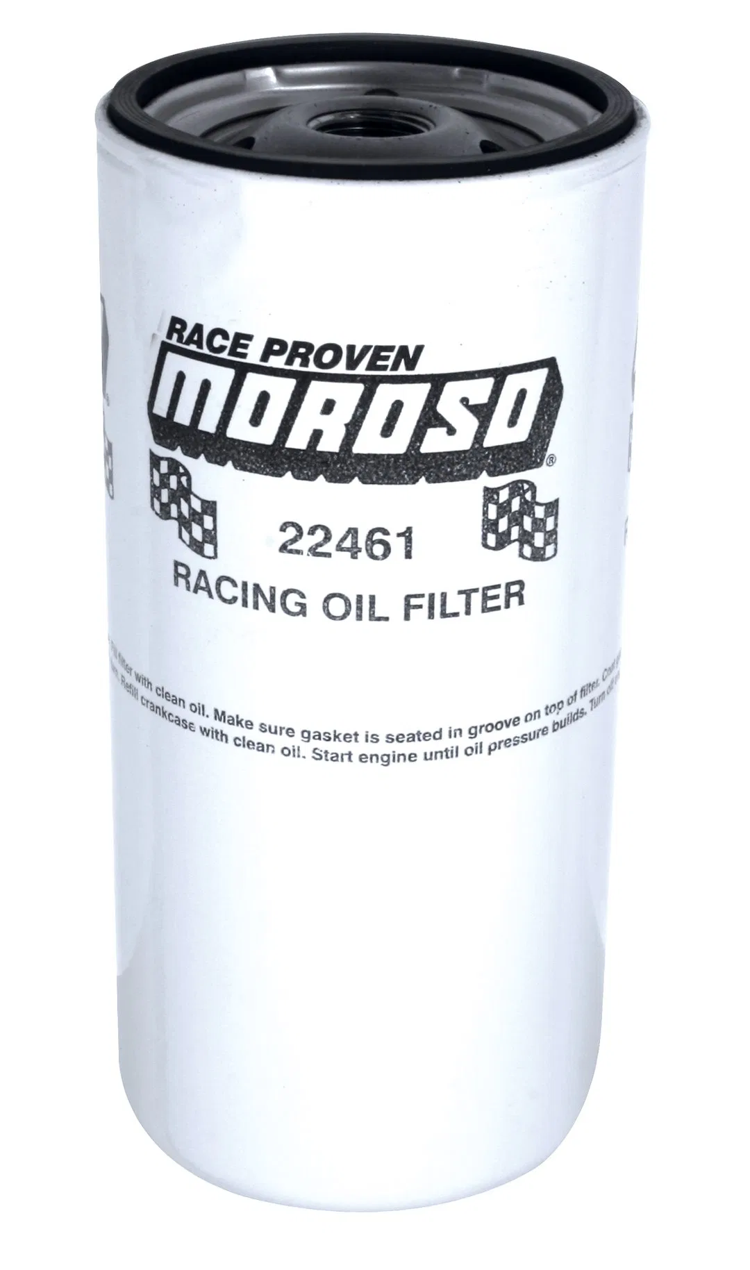 22461 – MOROSO Oil Filter, Steel Mesh 27 Microns Canister