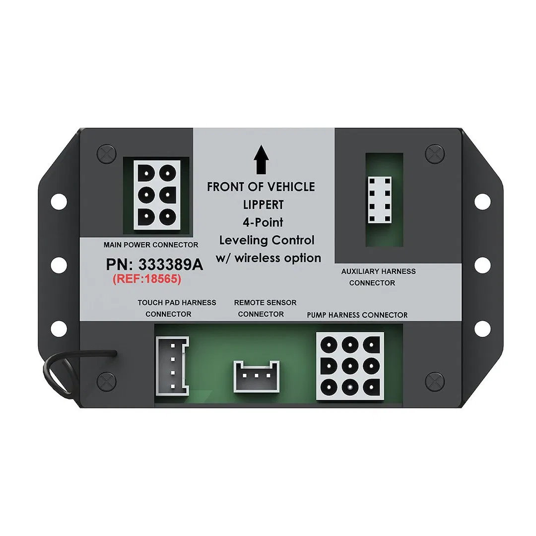 333389 – LIPPERT COMP Leveling System Control Unit, Replacement For 4-Point Leveling System With Wireless Option