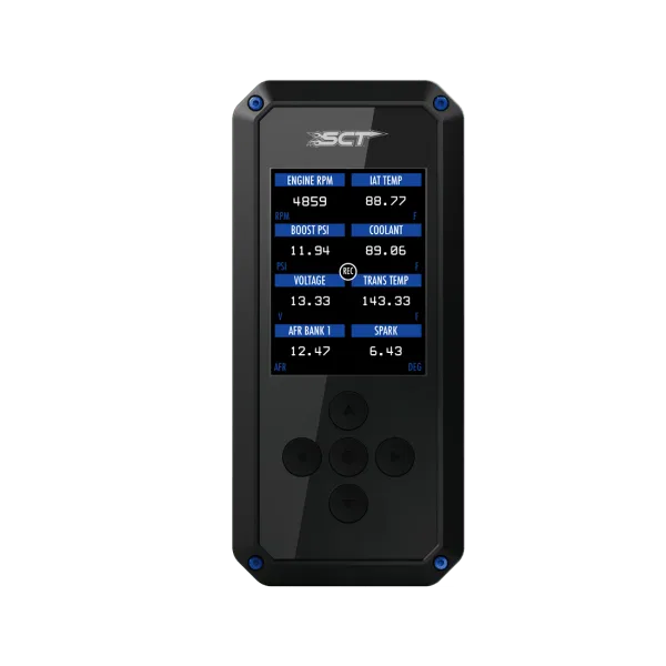40490 – SCT Computer Programmer, Performance Handheld With Navigator Buttons Reads and Clears Diagnostic Trouble Code...