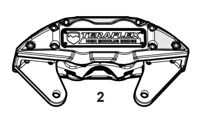 4403402 – TERAFLEX Lift Kit Component, Component For 4403450/ 4403480