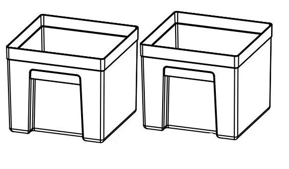 50905 – DAVE CARTER Refrigerator Crisper Bin, Replacement For Norcold N8DC/ N10DC Series Refrigerators