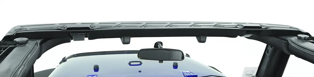 55013-01 – BESTOP Windshield Channel, Black Plastic