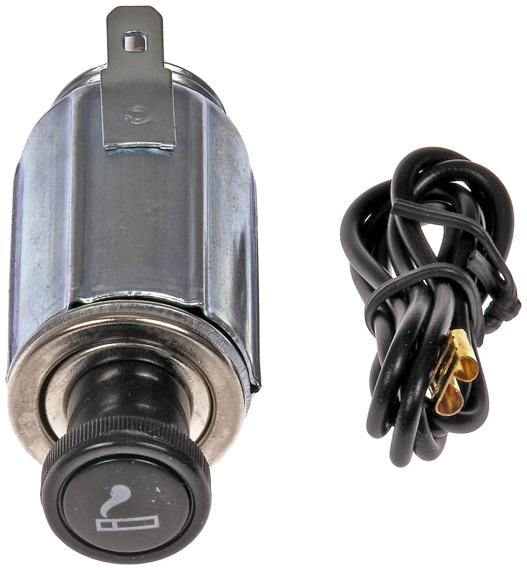 56411 – DORMAN Cigarette Lighter, Short Knob Black