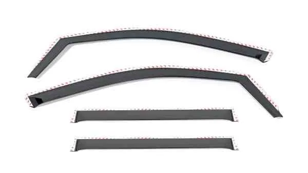 580242 – PUTCO Rainguard, In-Channel Tinted ABS Plastic Set Of 4