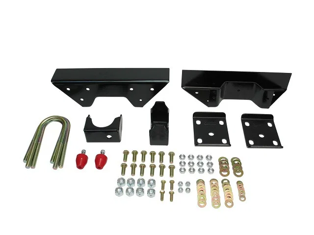 6850 – BELLTECH Leaf Spring Over Axle Conversion Kit, 6 Inch Rear Drop With C-Notch Frame Brackets/ Spring Seats/ U B...