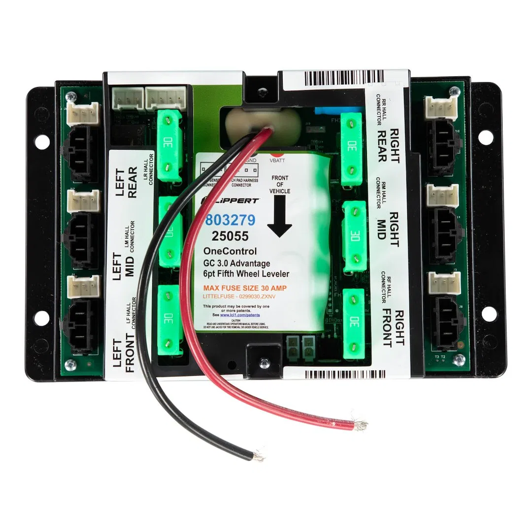 803279 – LIPPERT COMP Leveling System Control Unit, Replacement For 6 Point Lippert Ground Control 3.0 Fifth Wheel Le...