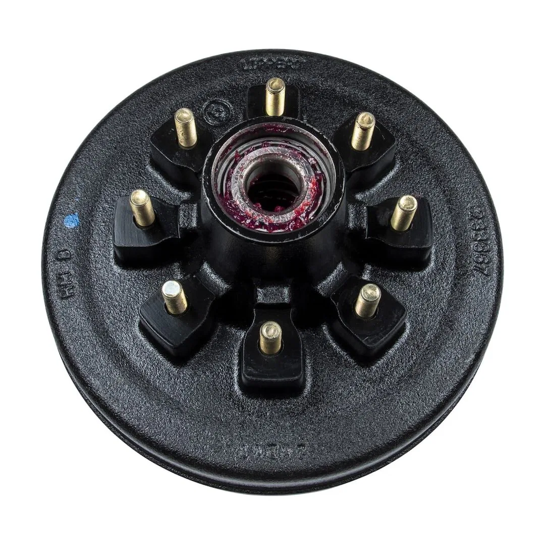814203 – LIPPERT COMP Trailer Brake Hub Assembly, 12 Inch 8 x 6-1/2 Inch Bolt Pattern 1/2 Inch Stud Diameter Single