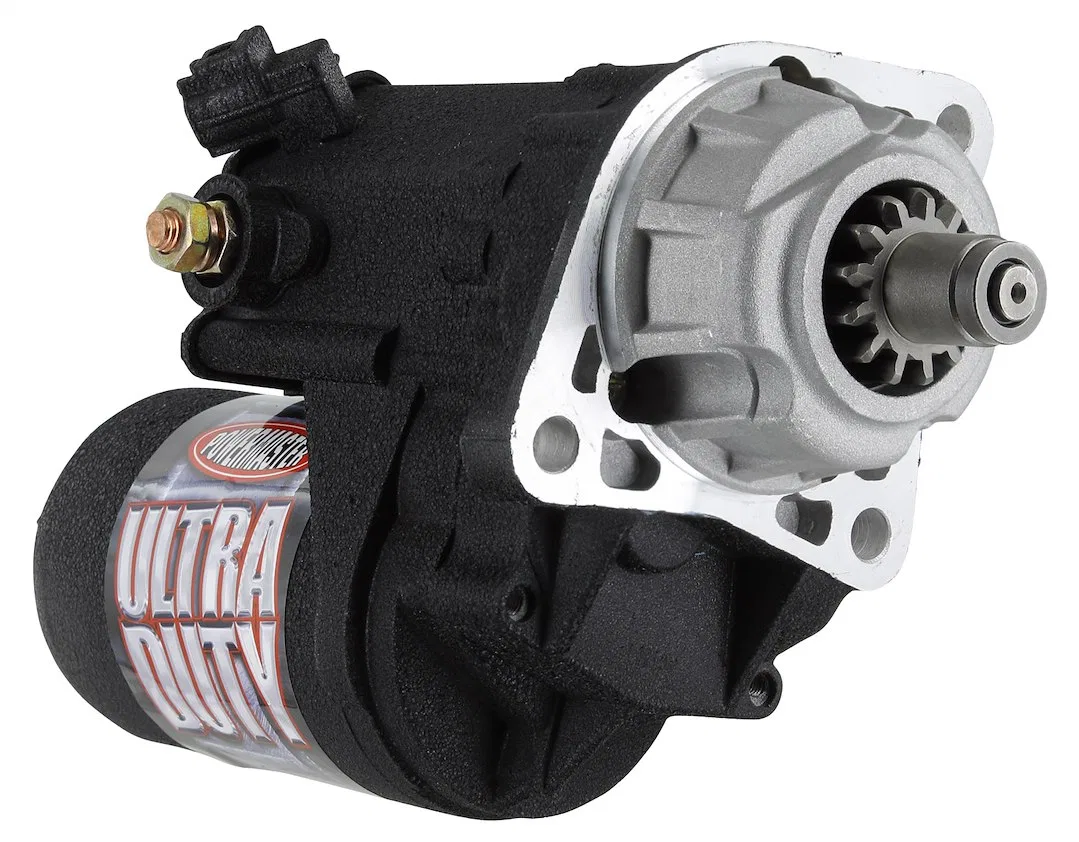 9054 – POWERMASTER Starter, 3.75:1 Gear Reduction Black Wrinkle