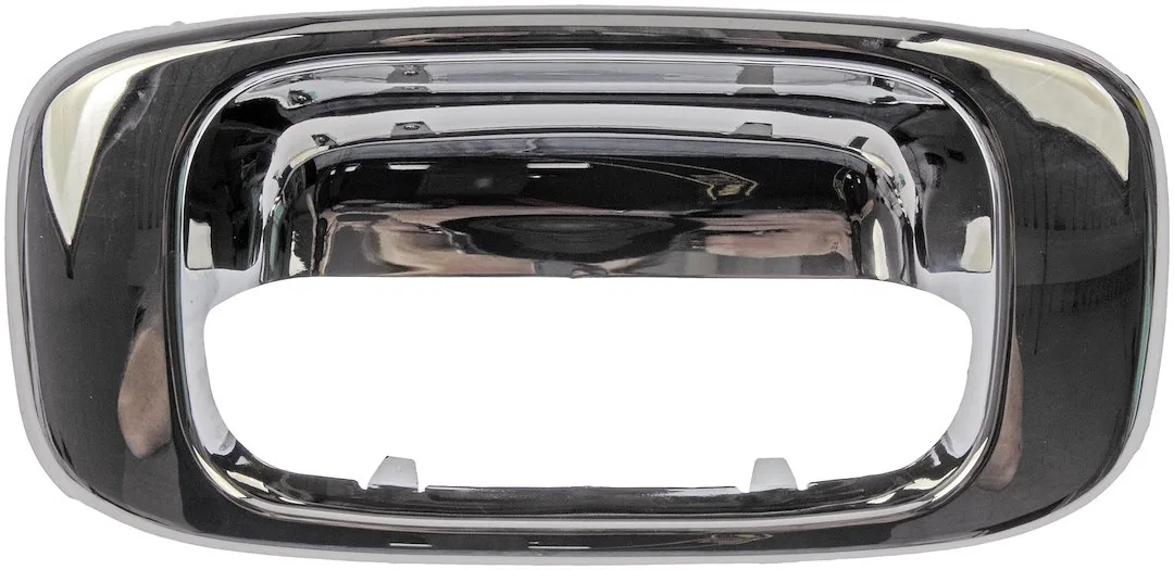 91134 – DORMAN Tailgate Handle Bezel, OE Replacement Carded All Chrome