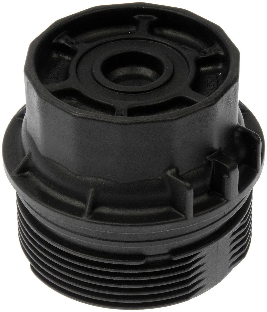 917-039 – DORMAN Oil Filter Cover, OE Replacement Black Plastic