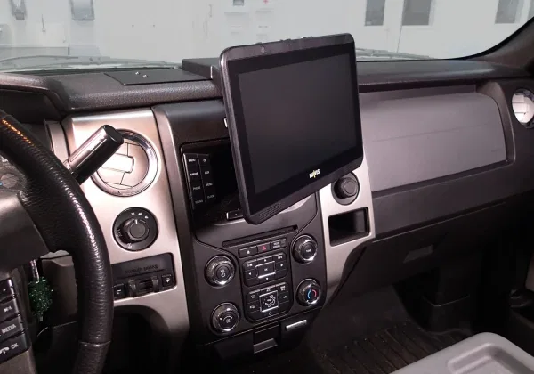 C-DMM-2011 – HAVIS Video Monitor Mount, Use With Havis Part Number TSD-101 Touch Screen Display Dash Mount Height Adj...