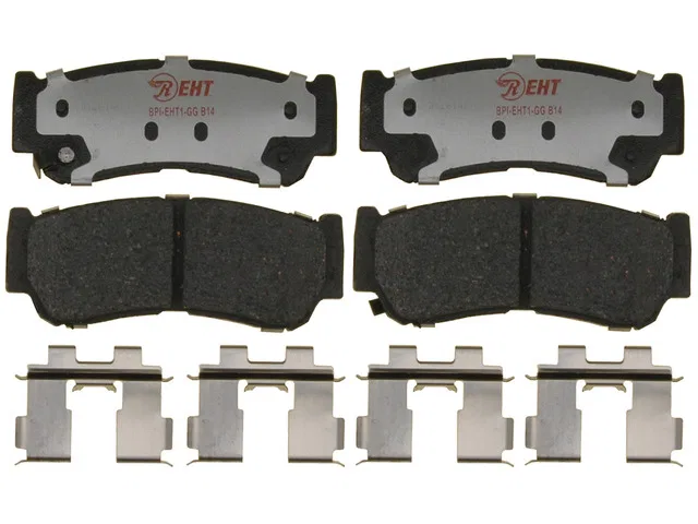EHT1297H – R/M BRAKES Brake Pad, OE Replacement Hybrid Technology Includes Mounting Hardware