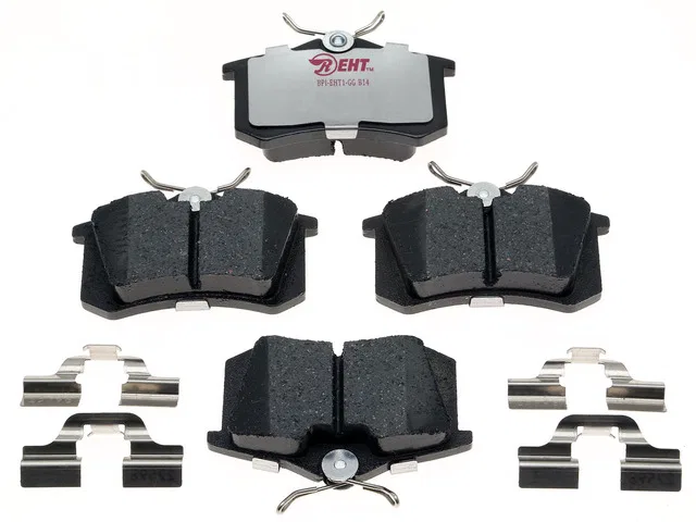 EHT340AH – R/M BRAKES Brake Pad, OE Replacement Hybrid Technology With Hardware