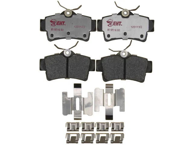 EHT627H – R/M BRAKES Brake Pad, OE Replacement Hybrid Technology Includes Mounting Hardware