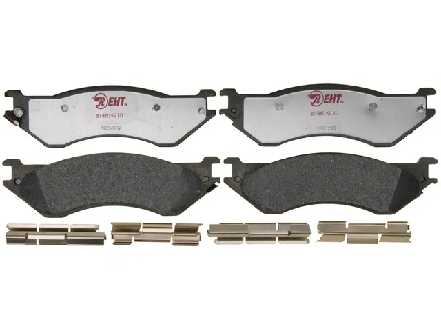 EHT702AH – R/M BRAKES Brake Pad, OE Replacement Hybrid Technology With Hardware