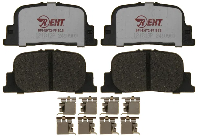 EHT835H – R/M BRAKES Brake Pad, OE Replacement Hybrid Technology Includes Mounting Hardware