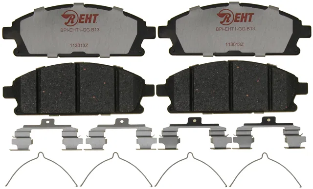 EHT855AH – R/M BRAKES Brake Pad, OE Replacement Hybrid Technology With Hardware