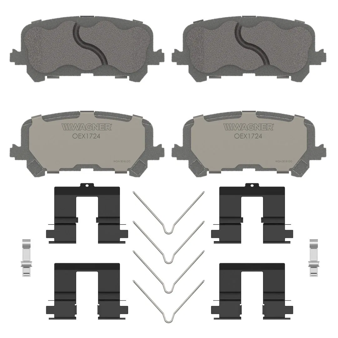 OEX1724 – WAGNER BRAKE Brake Pad, OE Replacement Ceramic