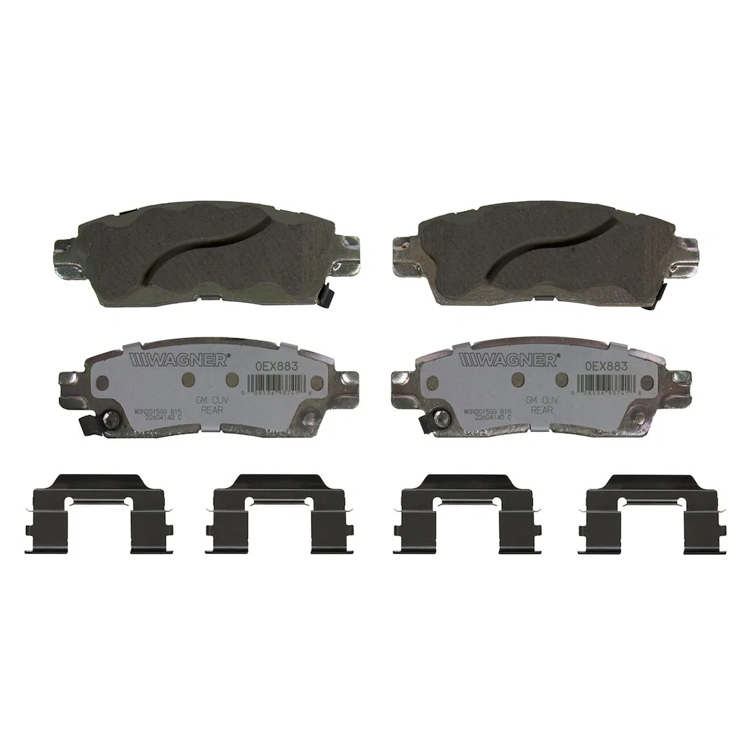 OEX883 – WAGNER BRAKE Brake Pad, OE Replacement Premium Low-Copper Ceramic