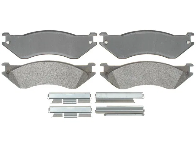 PGD758M – R/M BRAKES Brake Pad, OE Replacement With Hardware Metallic