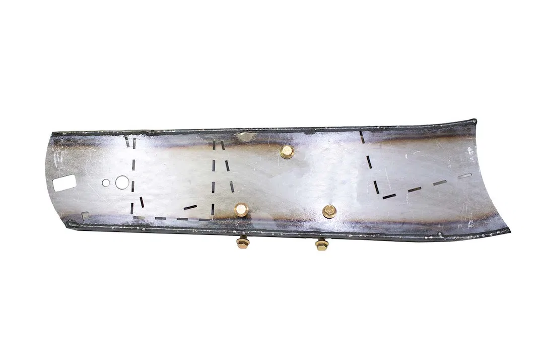 RB7128L – KENTROL Replacement Frame Section, Rear Left Leaf Spring Mount Raw Steel Welding Required
