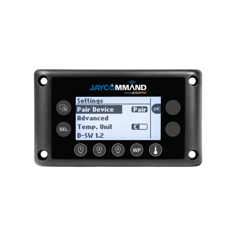 RVMD50 – BMPRO RV Control System, Replacement LED Display For JAYCOMMAND Systems Bluetooth/ RV-C Connection Keypad In...