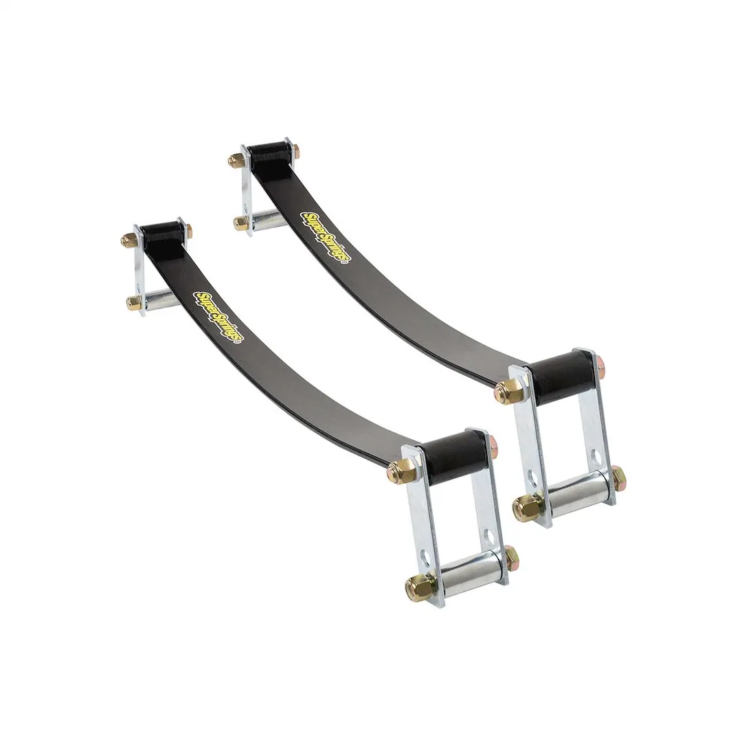 SSA49 – SUPERSPRINGS Helper Spring Kit, Leaf Spring Design 1900 Pound Load Leveling Capacity Pack Of 2