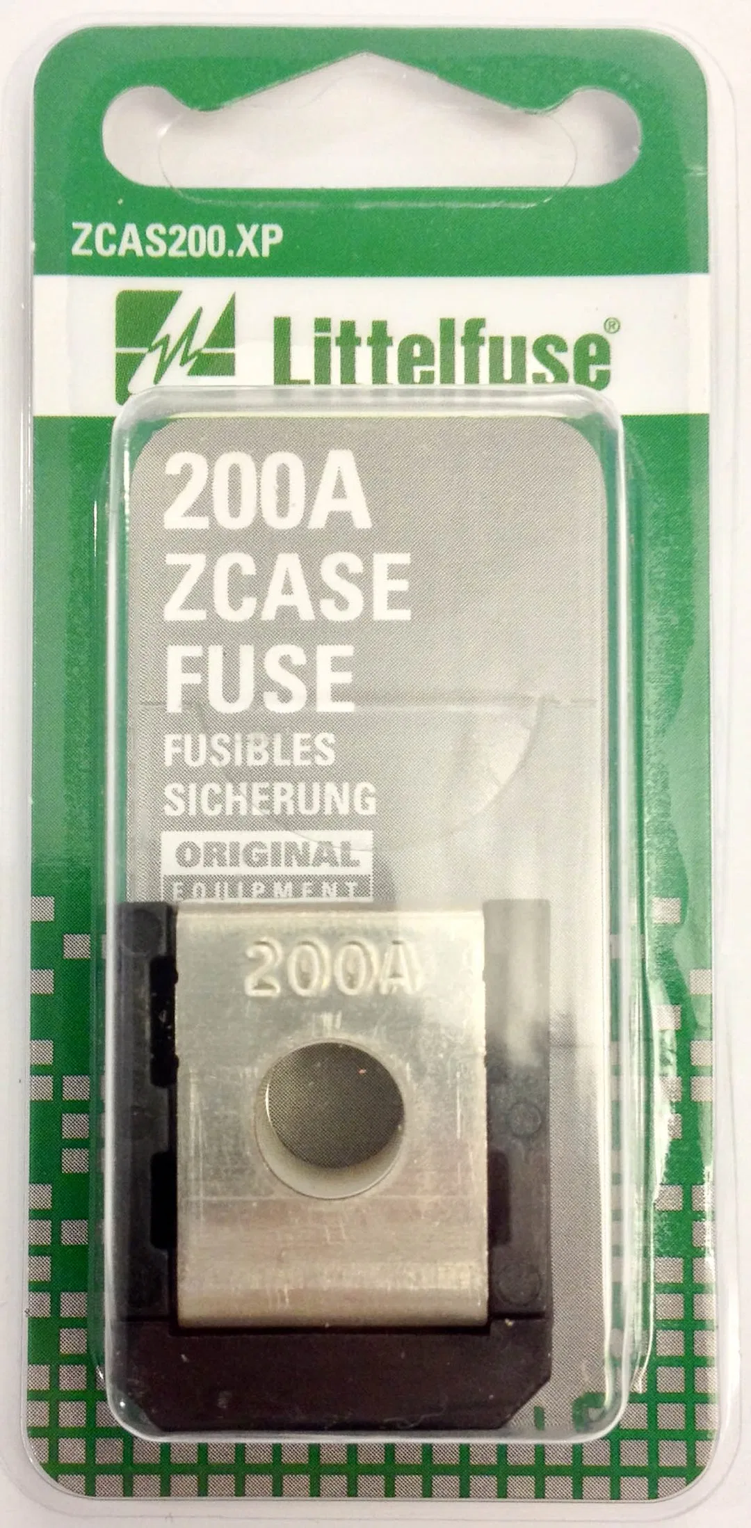 ZCAS200.XP – LITTELFUSE Fuse, Bolt Down 200 Amp Single