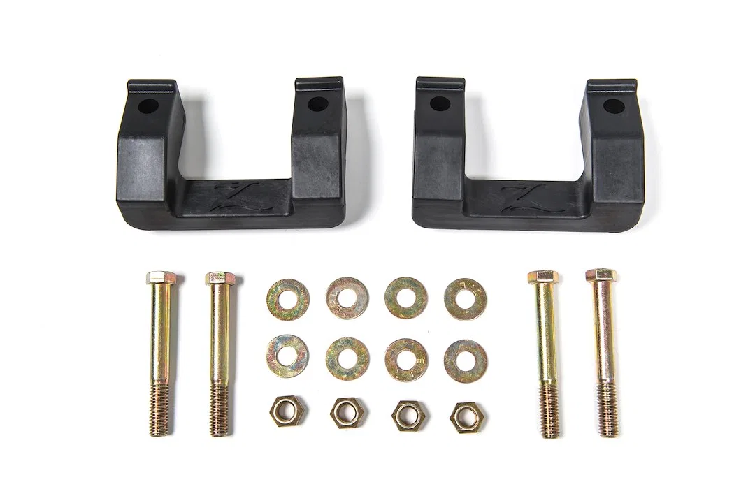 ZONC1200 – ZONE OFFROAD Leveling Kit Suspension, 2 Inch Strut Spacer
